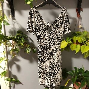 Zara open back romper